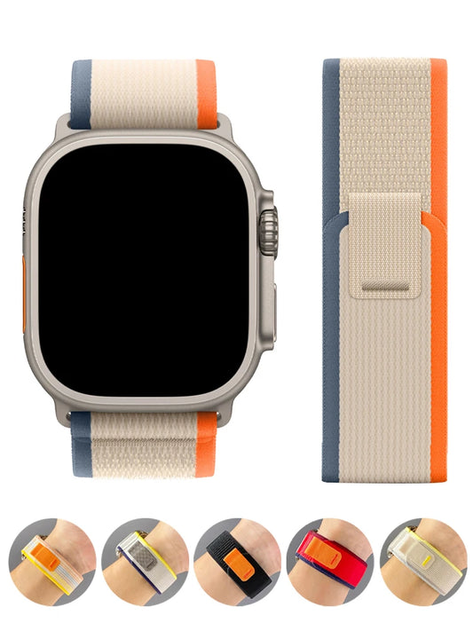 Trail strap for Apple watch